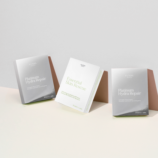 全效急救+膠原提亮修復面膜孖裝