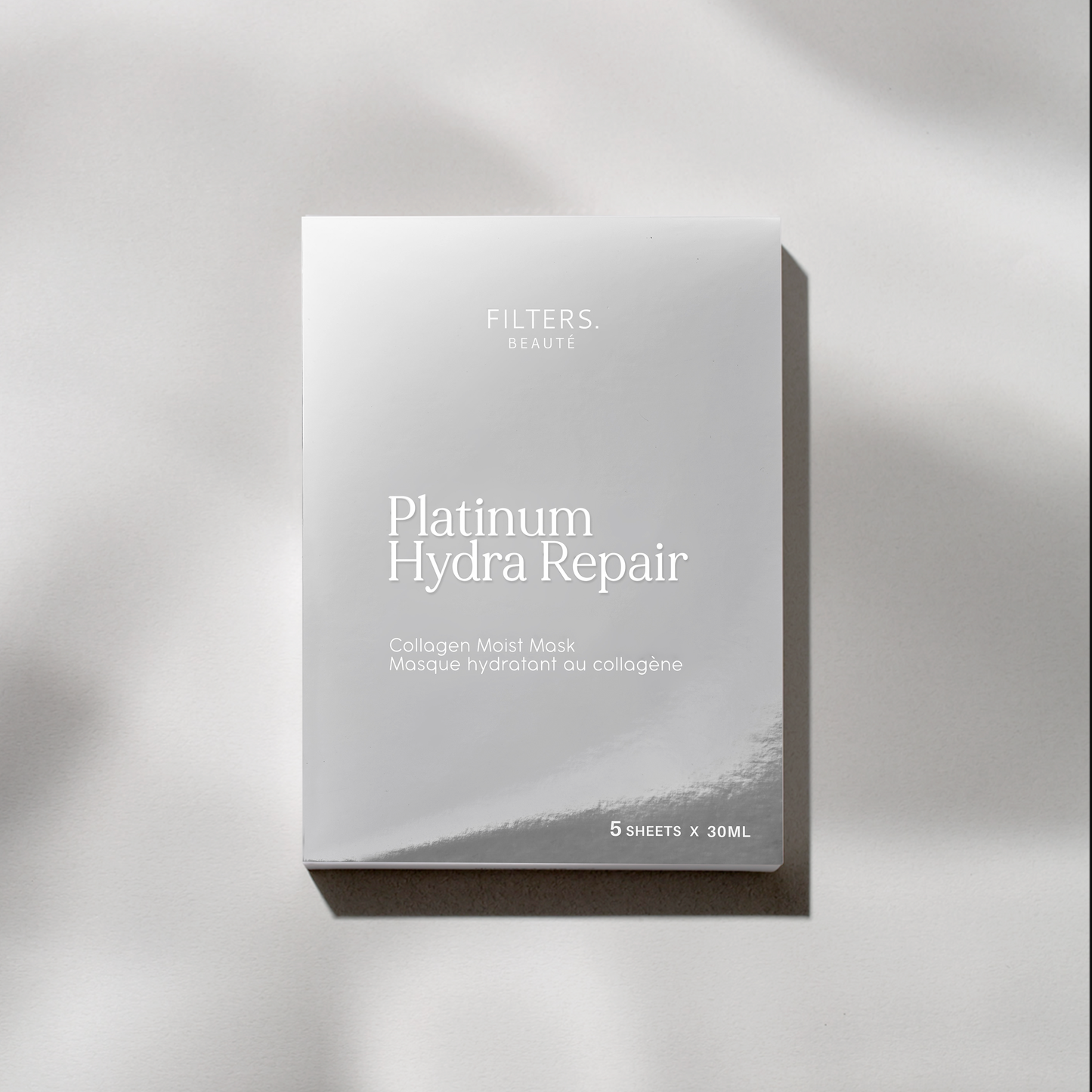 鉑金膠原水瑩修復面膜